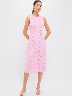New HYACINTH HOUSE
Carnation Eyelet Evelyn Midi Dress Size XXS